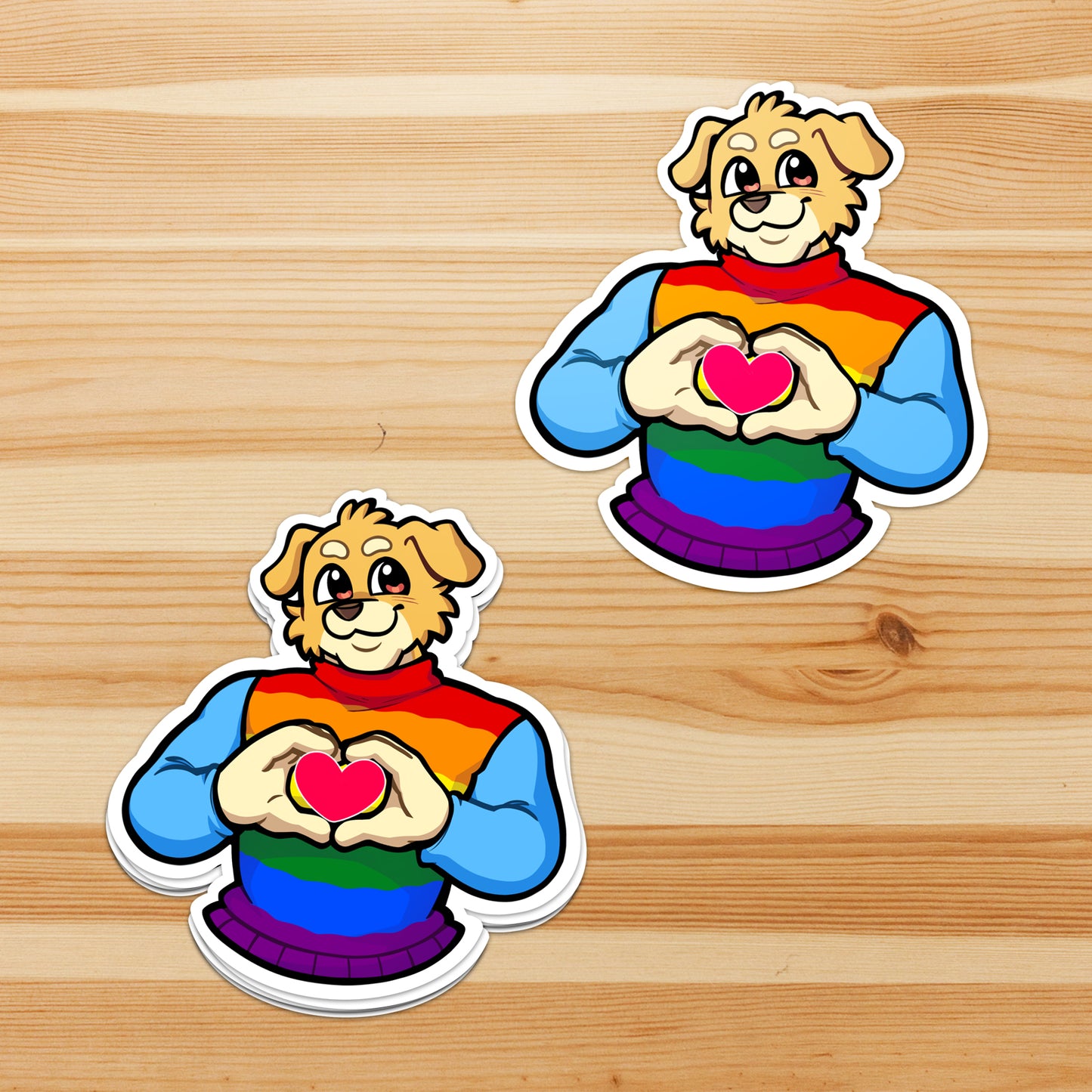 Billy Ends the World 2026 Pride Sticker Pack