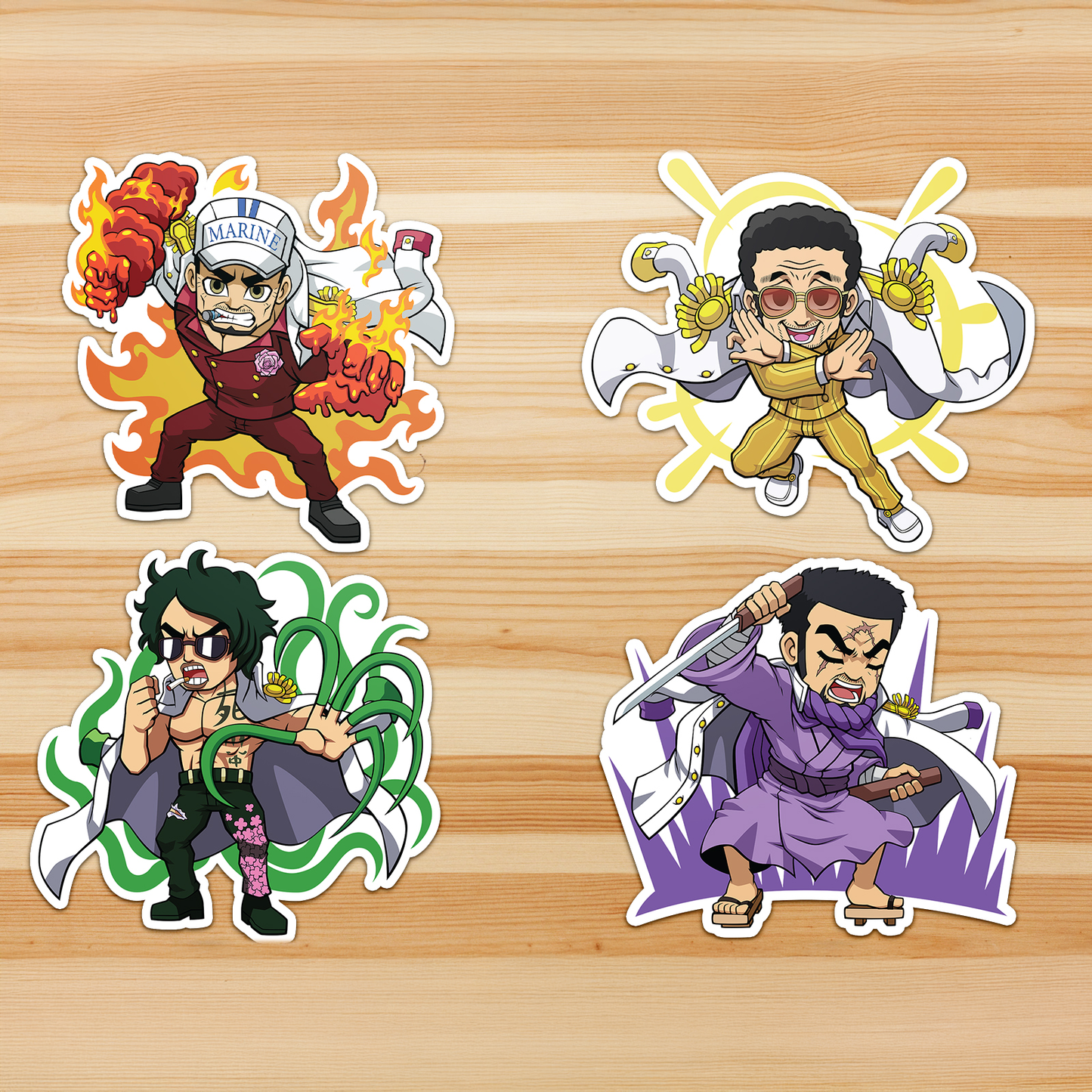 The Admirals - Stickers