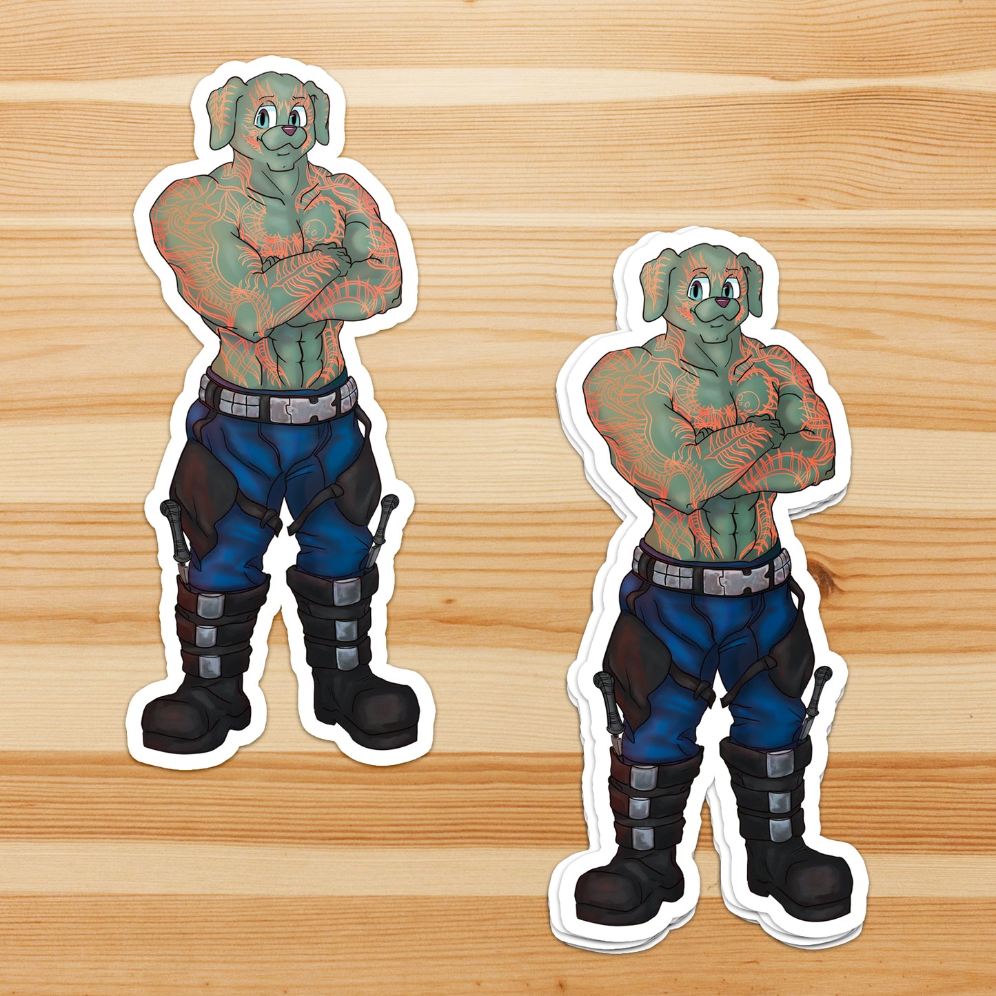 Billies of The Galaxy - Sticker Pack *COMIC SUPER HERO COLLECTION*