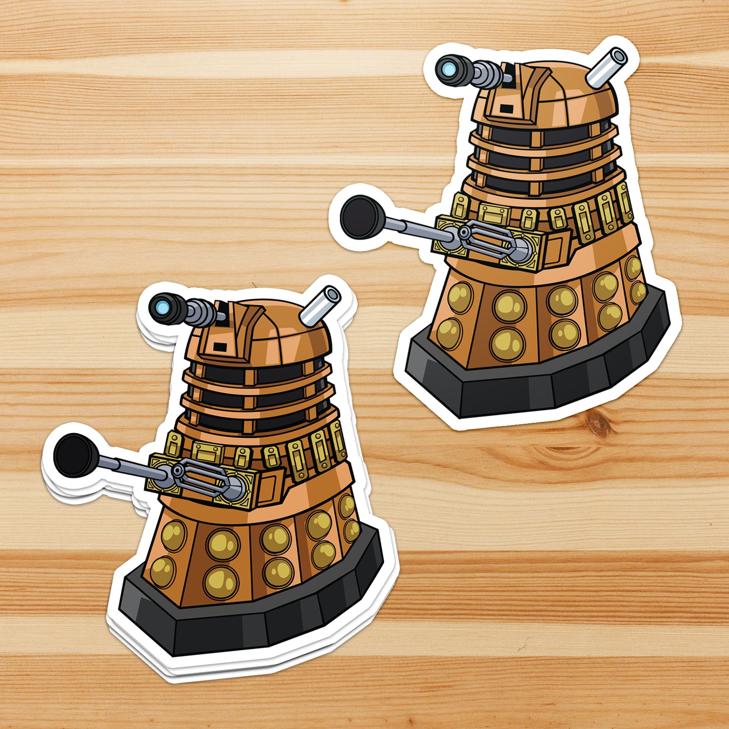 Timey Timey Treasures // All of Time and Space - Sticker Pack