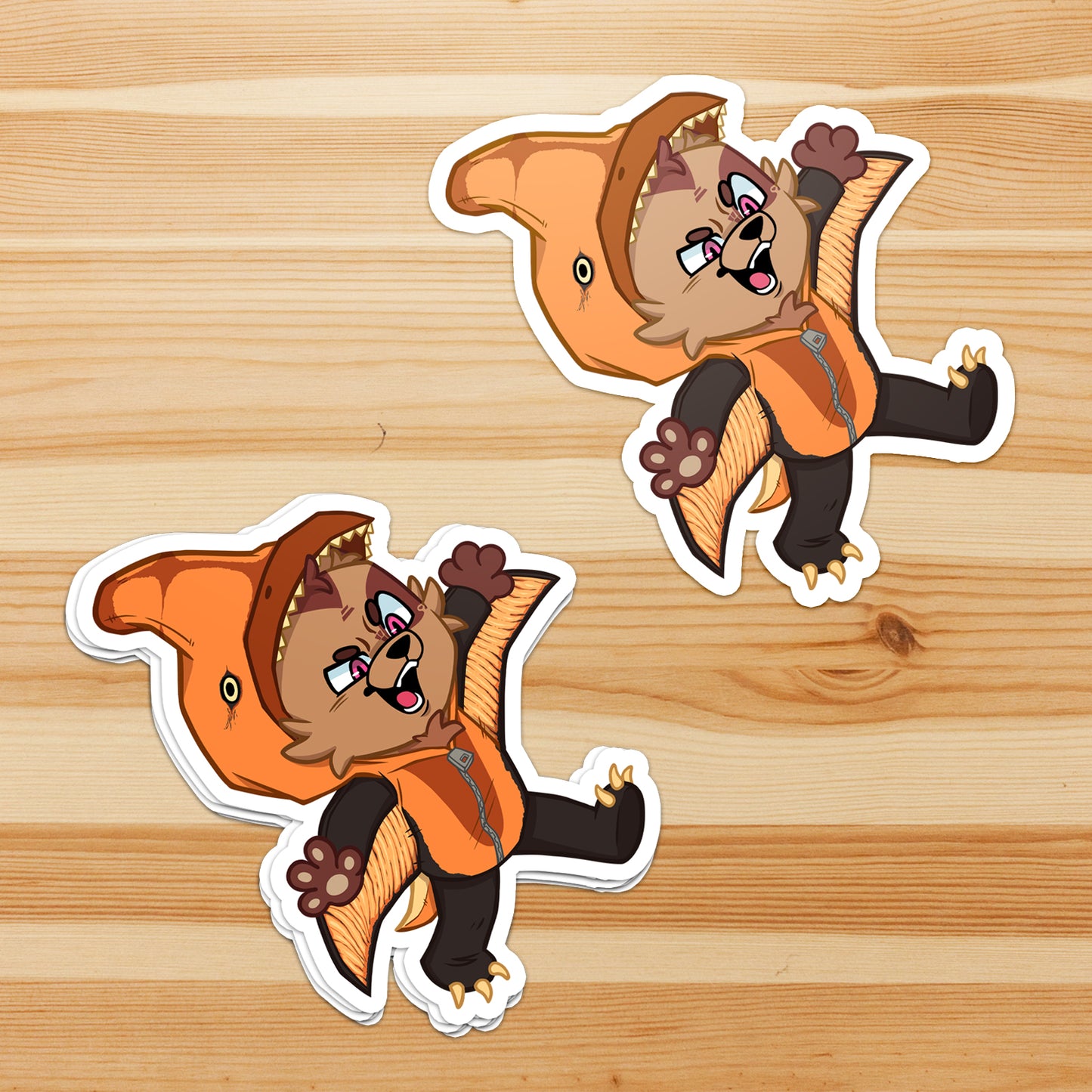 Dinos End The World Billy - Sticker