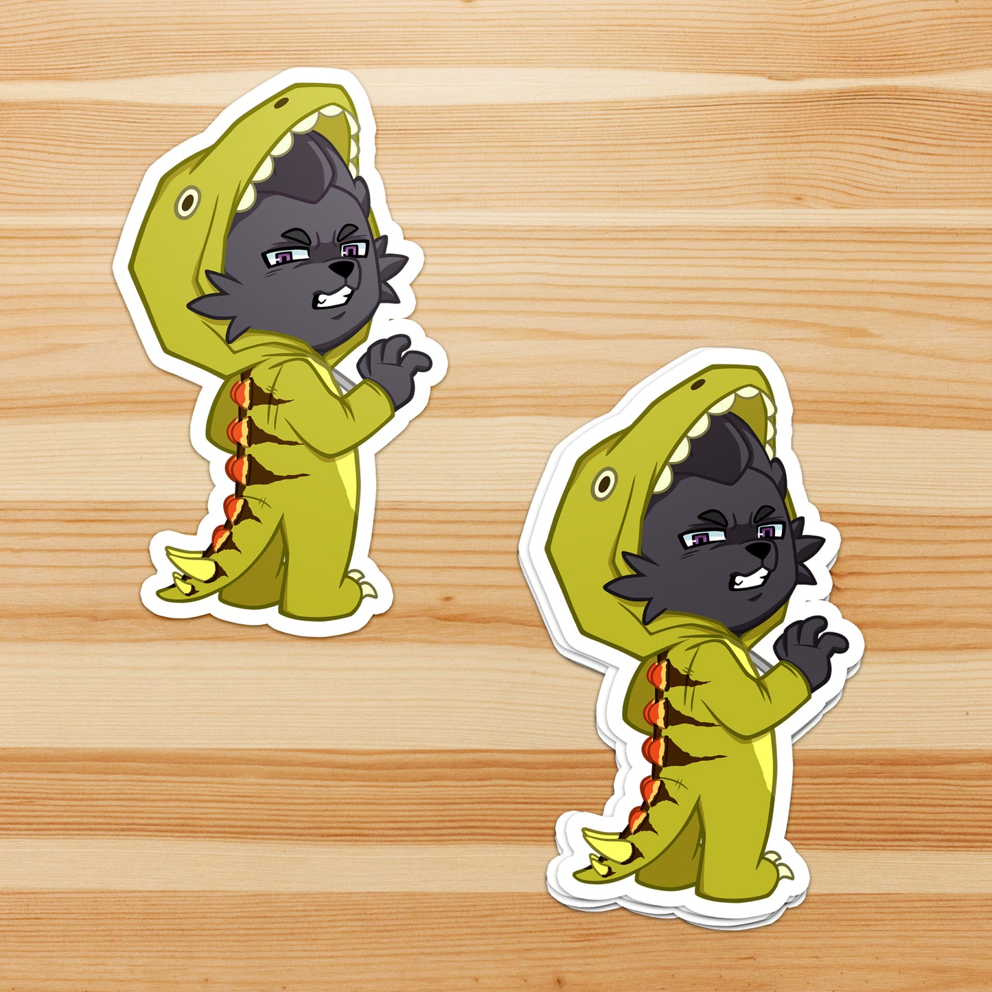 Dinos End The World Spike - Sticker