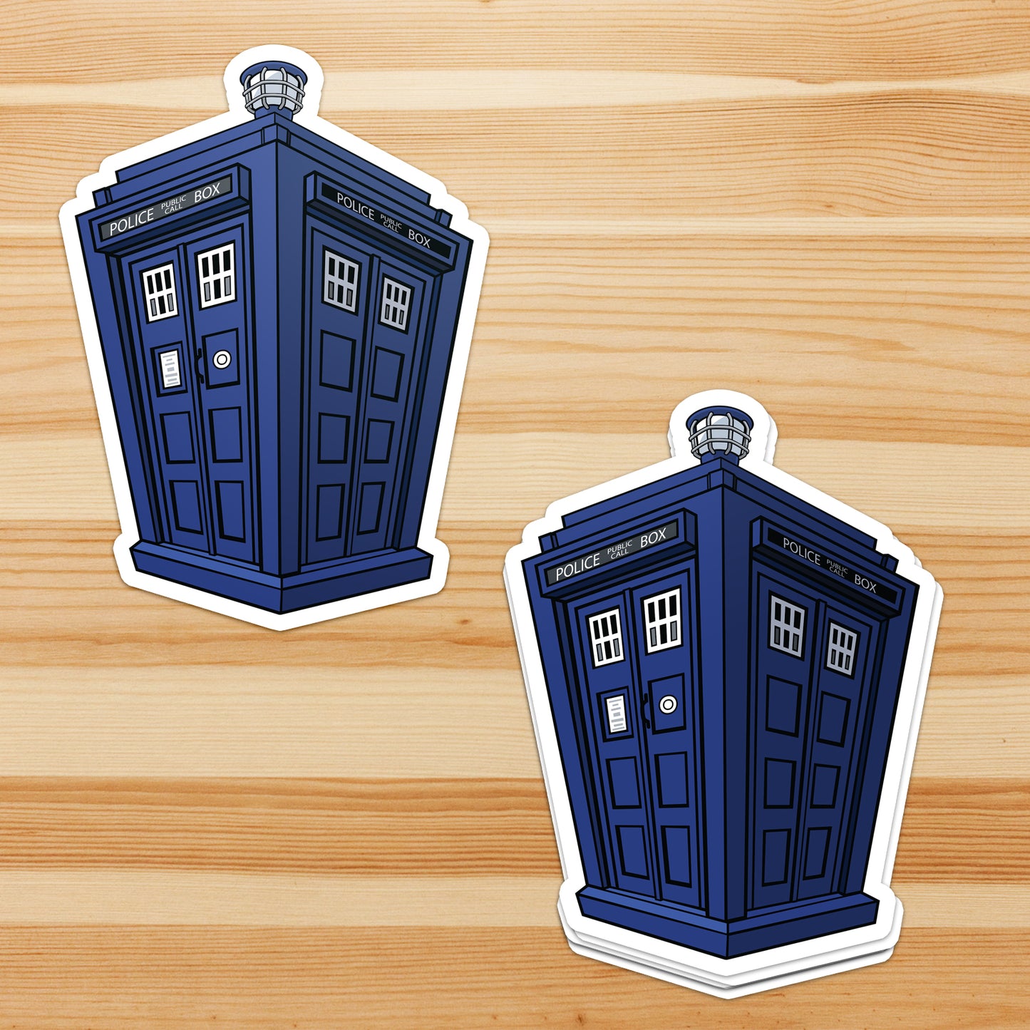 Timey Timey Treasures // All of Time and Space - Sticker Pack