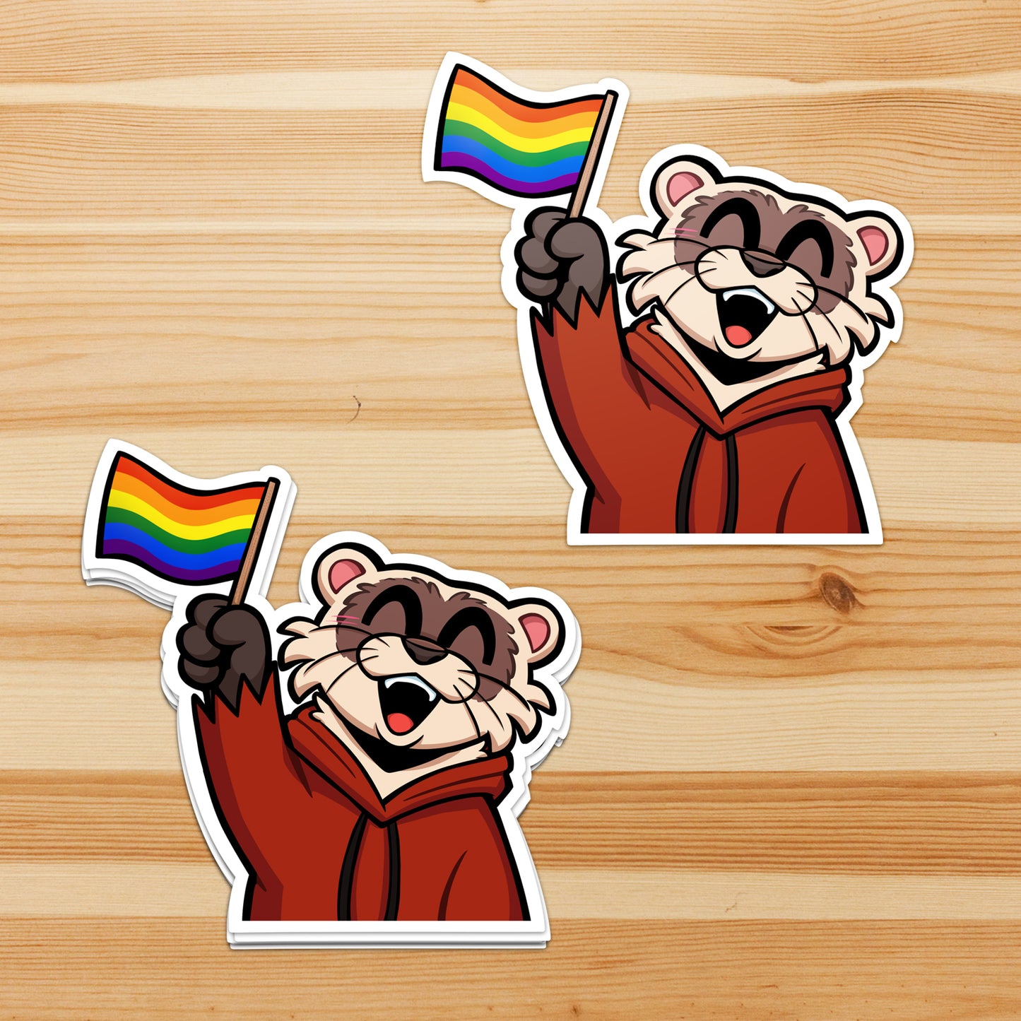 Billy Ends the World 2026 Pride Sticker Pack