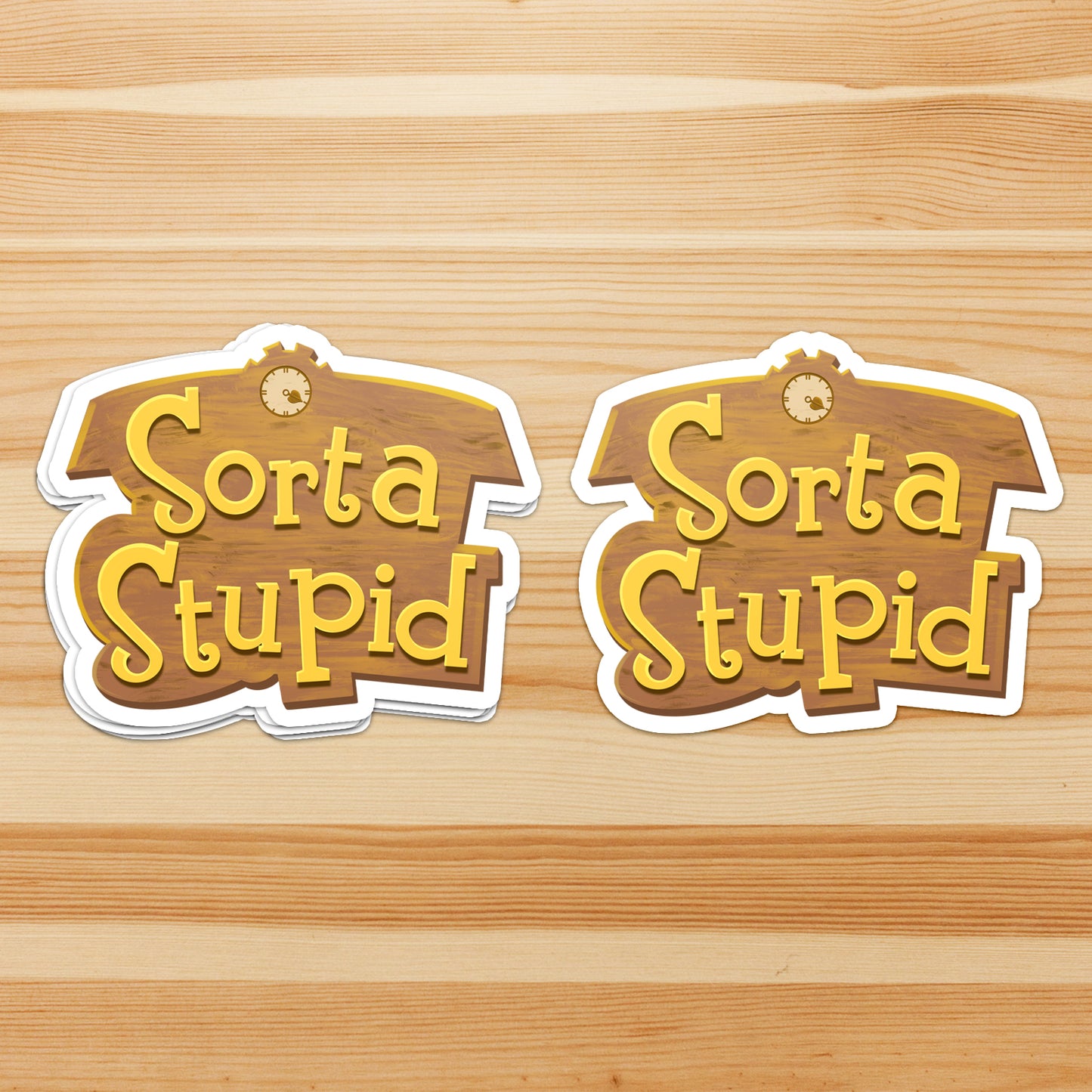 Sorta Stupid Island Adventure - Sticker