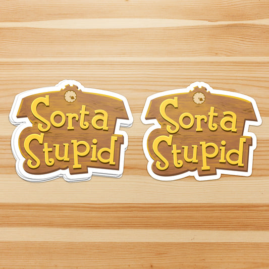 Sorta Stupid Island Adventure - Sticker