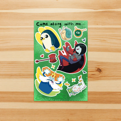 Quest O'clock Version 1 - Sticker Sheet