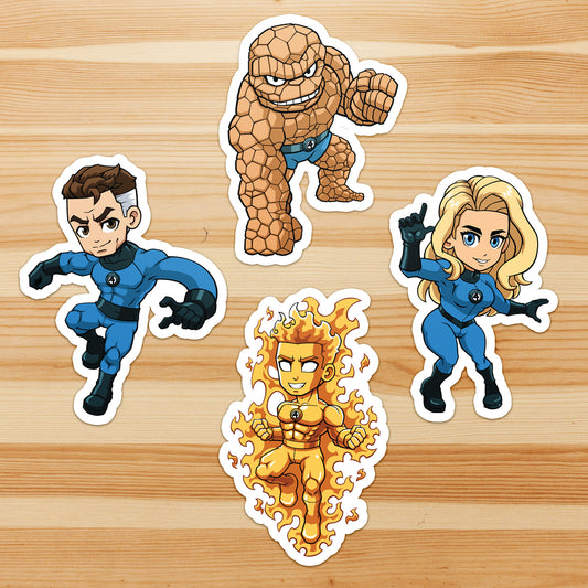 Fearless Quad Squad - Sticker Pack