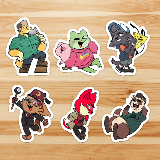 Whispering Pines - Sticker Pack