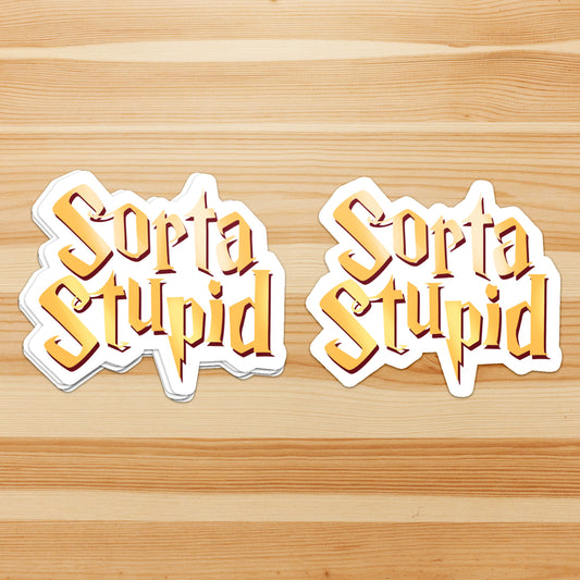 Sorta Stupid Wizard School - Sticker