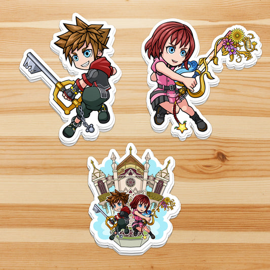 Hearts Are The True Key - Sticker Pack