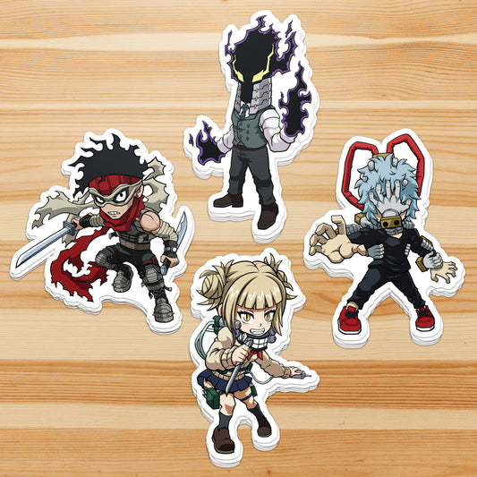 Ranked to Rise Villains - Sticker Pack