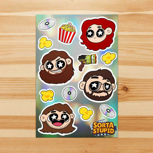 Sorta Stupid Crew - Sticker Sheet