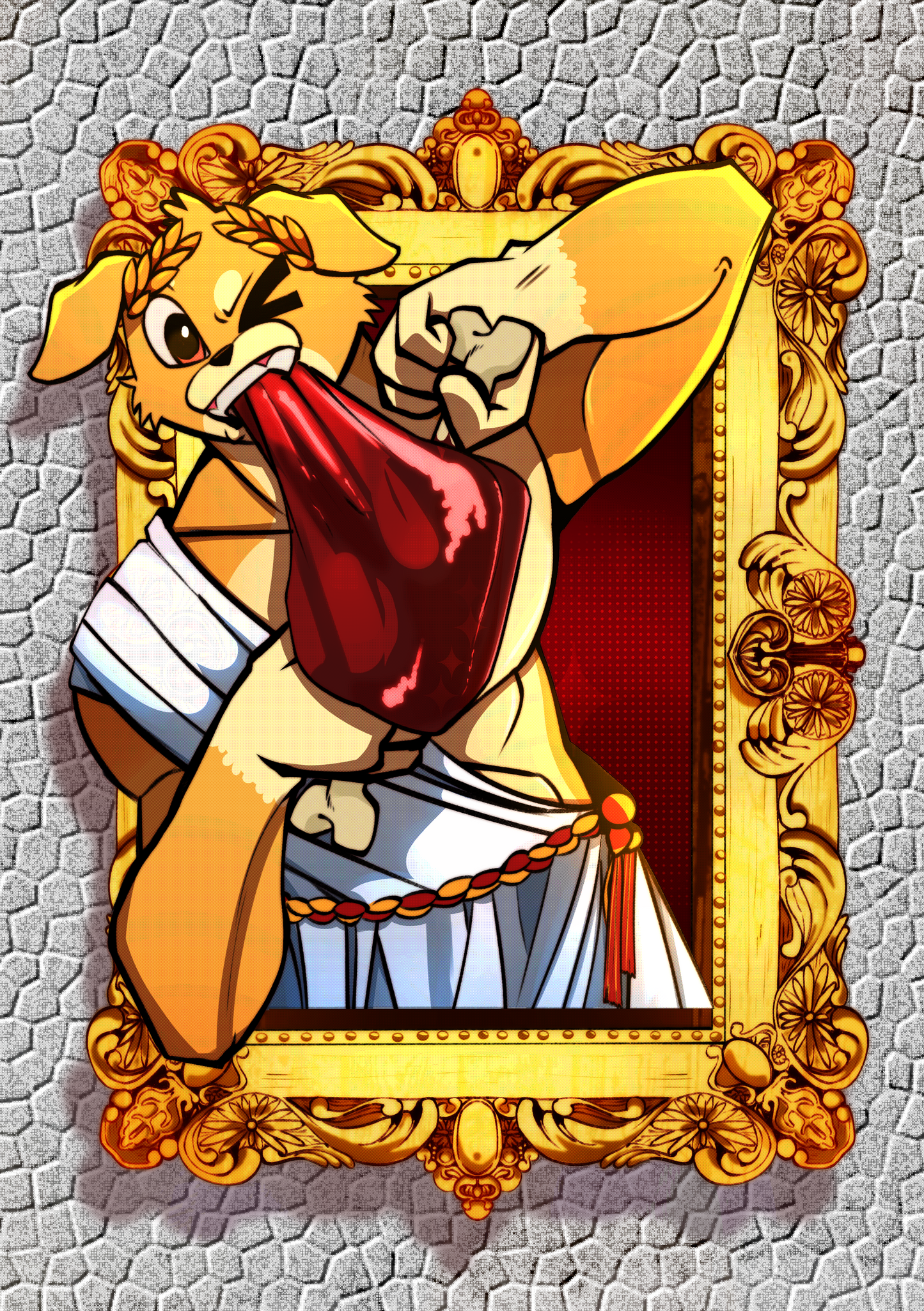 Tiny Likes Meat Poster **LIMITED**
