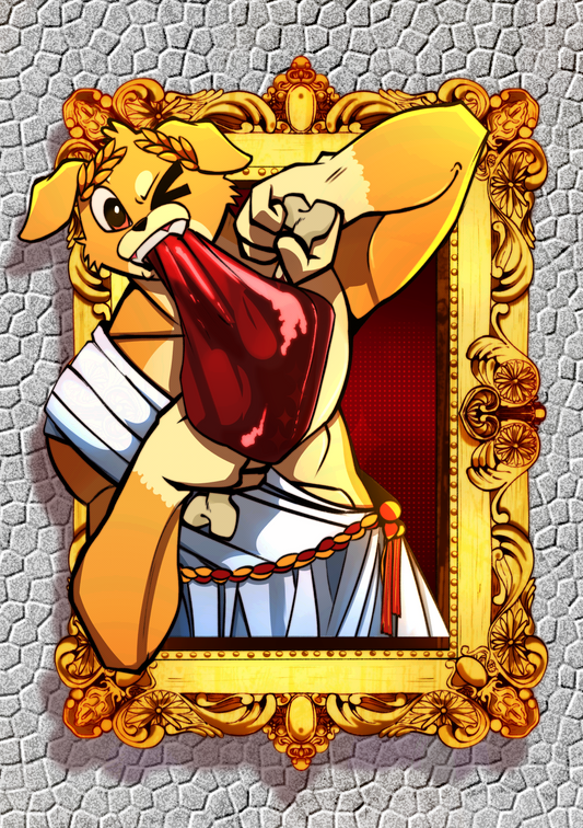 Tiny Likes Meat Poster **LIMITED**