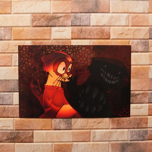 Zippy Scared Poster **LIMITED**