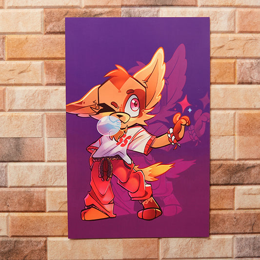 Billy The Star Poster **LIMITED**