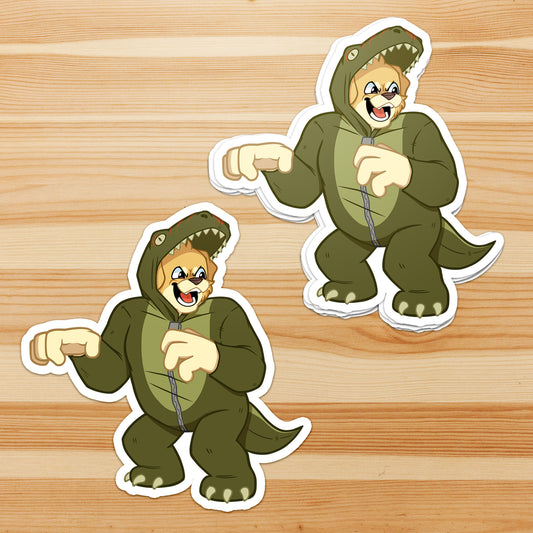 Dinos End The World Tiny - Sticker