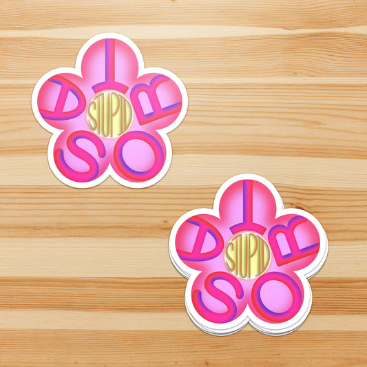 Sorta Flower Sorta Power - Sticker