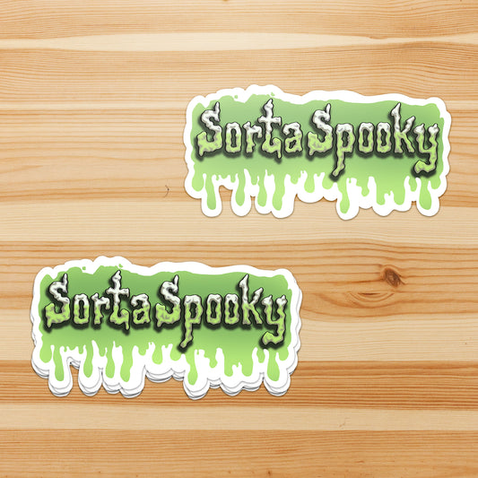 Sorta Grim 90's Chills & Thrills - Sticker