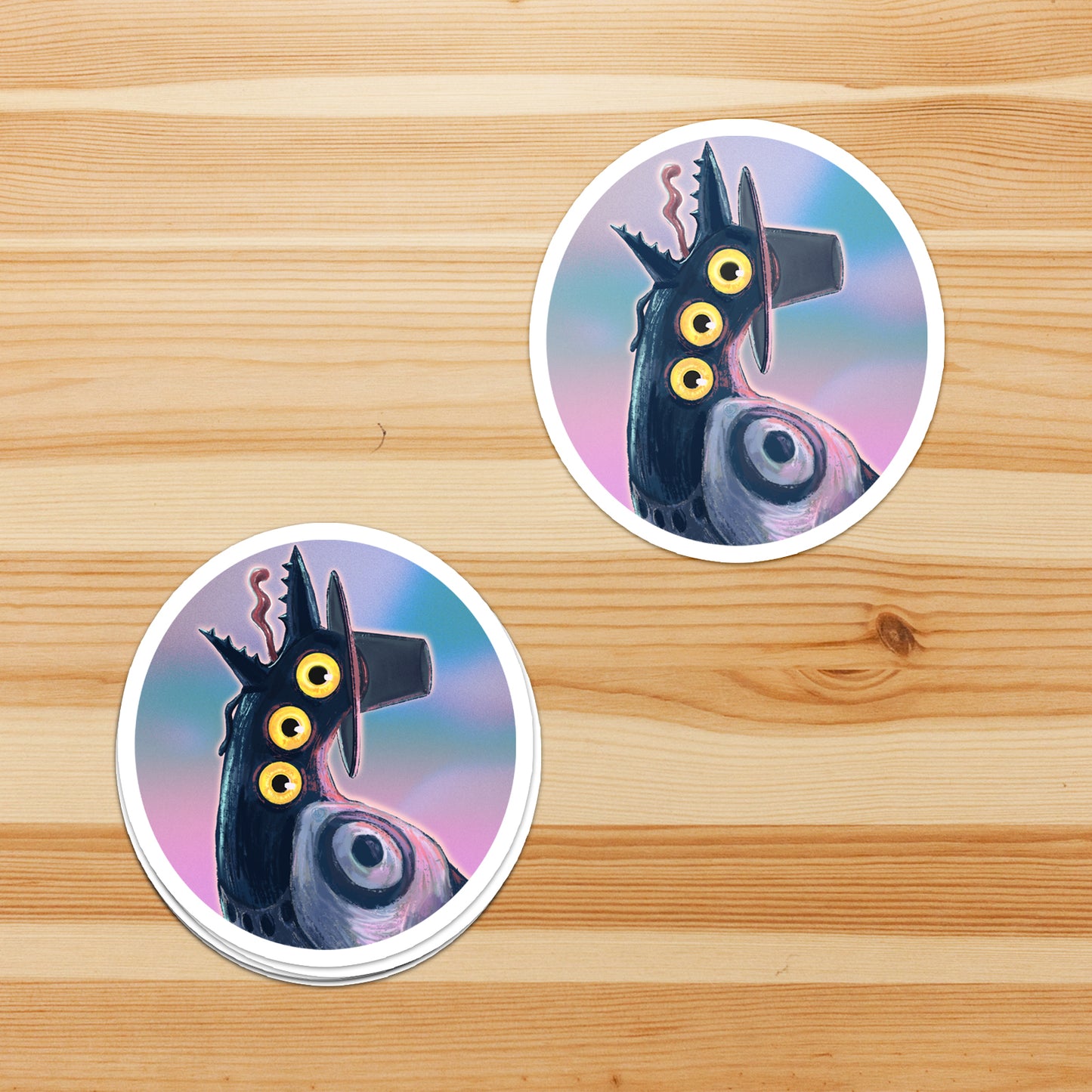 "Hello Friend" Demon Pets - Sticker Pack