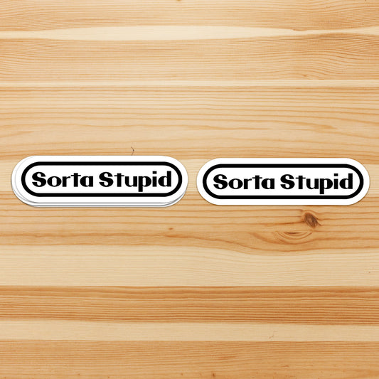 Sorta Stupid Gamer - Sticker