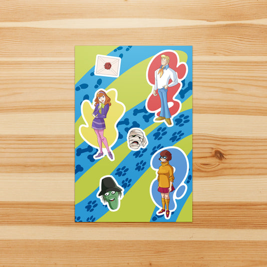 Paranormal Pals Version 1 - Sticker Sheet