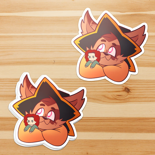 Spirit Billy and Bree Plush - Sticker